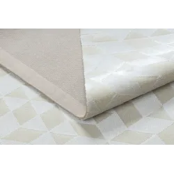 Dywan PEARL 51321A krem - Geometryczny, ekskluzywny, strukturalny 