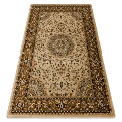 Tappeto ROYAL E0177 Cornice, rosetta - beige / marrone