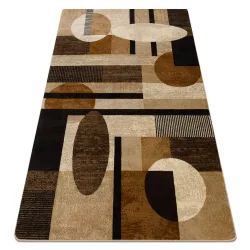 Tappeto ROYAL 5376 Geometrico, Cerchi - beige / crema