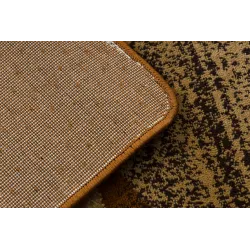Dywan ROYAL H387 Geometryczny - brązowy / mustard beż 