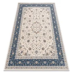 Tappeto NAIN Ornamento, telaio, 7179/51613 beige / blu