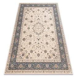 Tappeto NAIN Ornamento, telaio, 7179/51643 beige / blu
