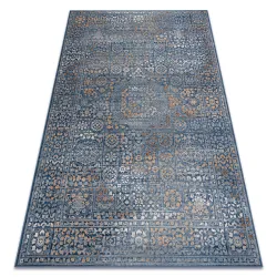 Tappeto NAIN Ornamento, vintage 7708/51611 blu / arancione