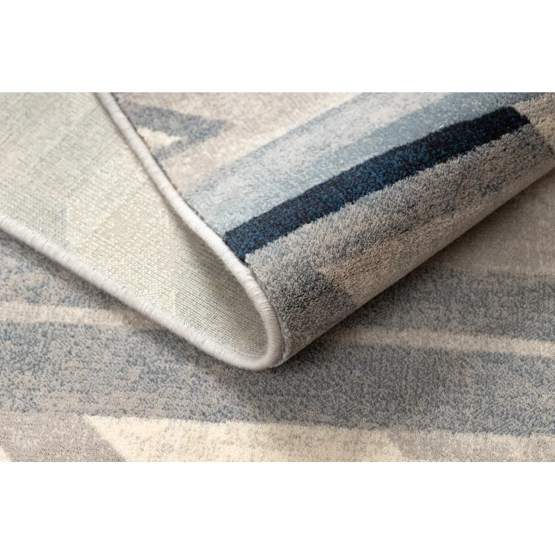 Tappeto per il soggiorno, design geometrico, aggiunge carattere all'ambiente