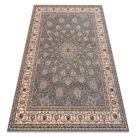 Tappeto NAIN Rosetta, blu e beige, complemento d'arredo elegante