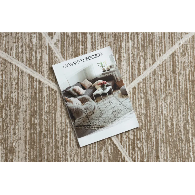 Tappeto moderno DUKE 51557 beige, perfetto per ambienti eleganti