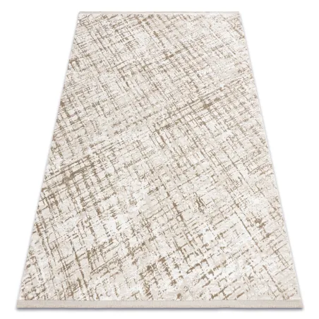 Tappeto moderno DUKE 51550 beige, molto morbido, perfetto per interni eleganti