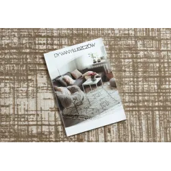 Tappeto DUKE A0357 beige, stile vintage, perfetto per interni moderni