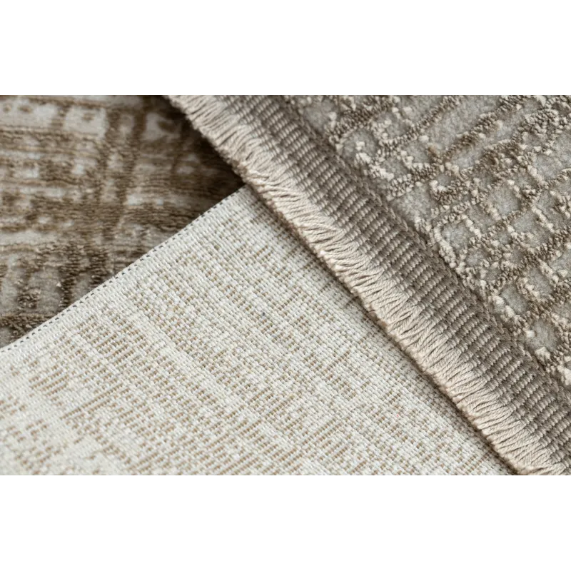 Tappeto DUKE A0357 beige, morbido e perfetto per il soggiorno