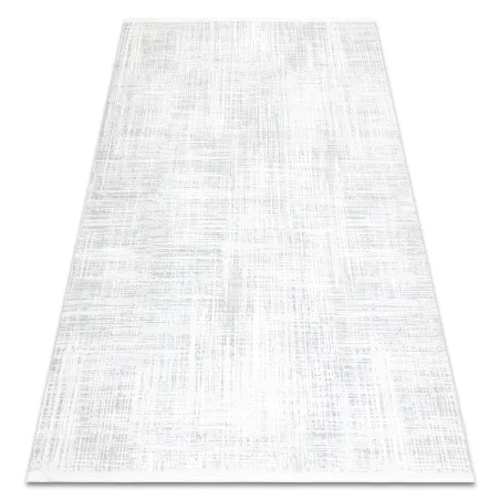 Tappeto moderno DUKE A0357 crema, molto morbido e strutturato con frange