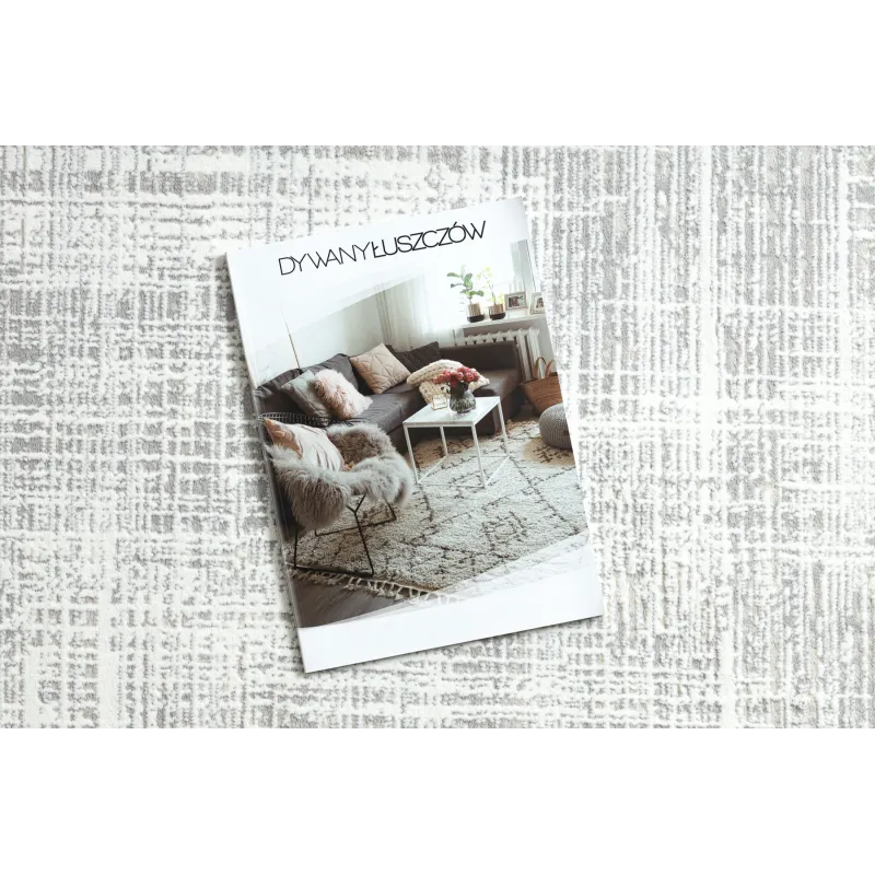 Tappeto moderno DUKE A0357 crema, perfetto per soggiorni eleganti