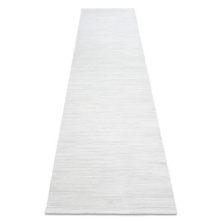 Tappeto DUKE 51376 crema, morbido e moderno, adatto per interni eleganti