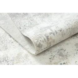 Tappeto per camera da letto DUKE 51378, panna e grigio, elegante