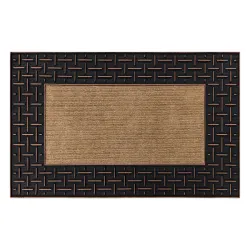 Zerbino BH 225 Kratka, antiscivolo, esterno, interno, su gomma - marrone