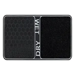 Zerbino BH DM003 Wet Dry, antiscivolo, esterno, interno, su gomma - argento