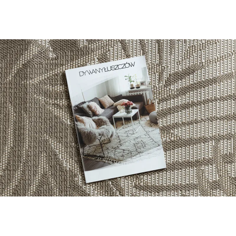 Tappeto in sisal elegante in tonalità di grigio, perfetto per interni moderni