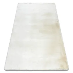Tappeto TEDDY NEW wool 45 Shaggy crema molto spesso, peluche