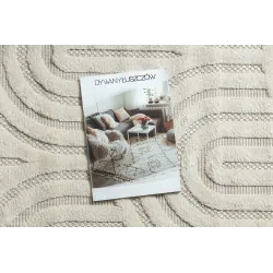 Tappeto in sisal bianco elegante, perfetto per il soggiorno