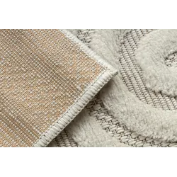 Tappeto geometrico in sisal, perfetto per la camera da letto