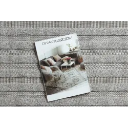 Tappeto SANTO in grigio, perfetto per arredare soggiorni moderni