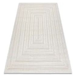 Tappeto SANTO SISAL 0999 geometrica bianco