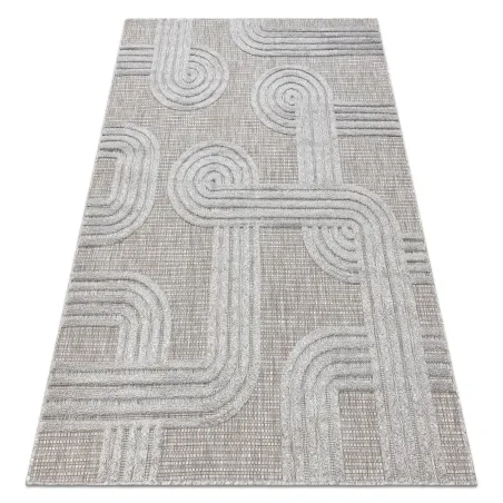 Tappeto SANTO geometrico in sisal, ideale per interni eleganti