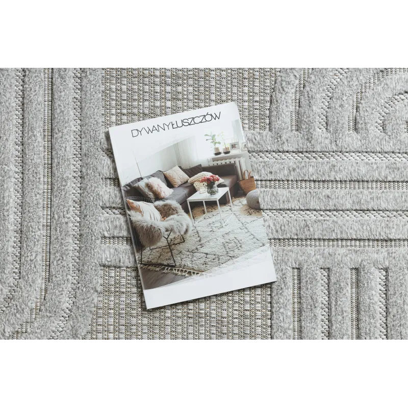 Tappeto SANTO in grigio, un'aggiunta elegante per qualsiasi ambiente