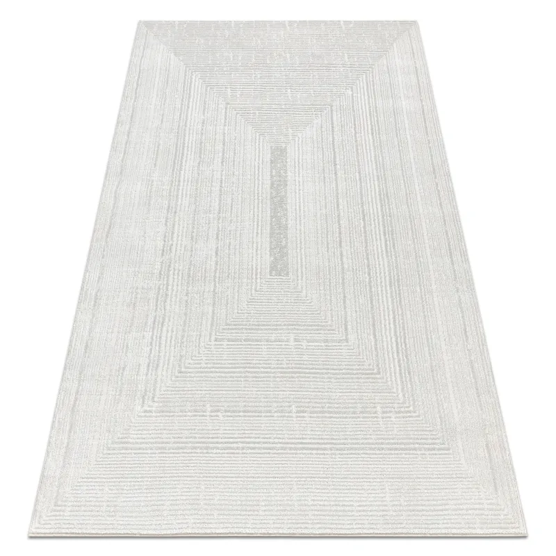 Dywan BALANCE 8788 krem - Geometryczny, strukturalny, glamour 