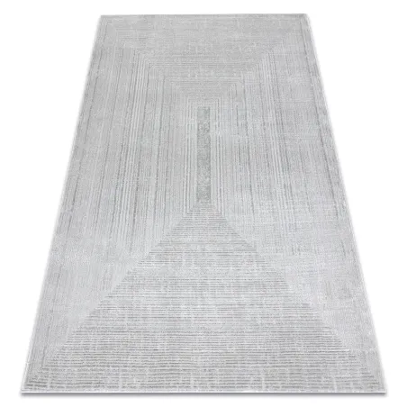 Dywan BALANCE 8788 szary - Geometryczny, strukturalny, glamour 