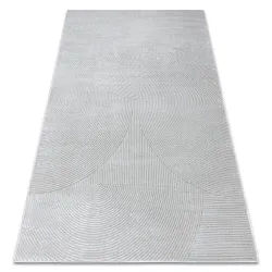 Tappeto BALANCE 0194 grigio - Geometrico, strutturale, glamour