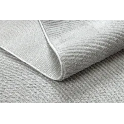 Dywan BALANCE 0194 szary - Geometryczny, strukturalny, glamour 