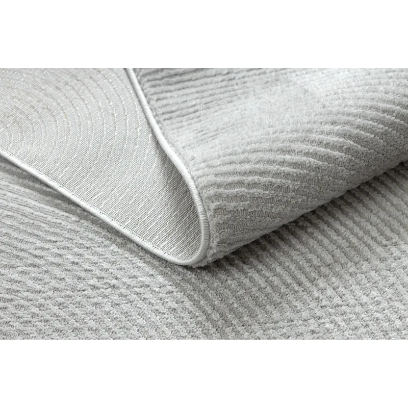 Dywan BALANCE 0194 szary - Geometryczny, strukturalny, glamour 