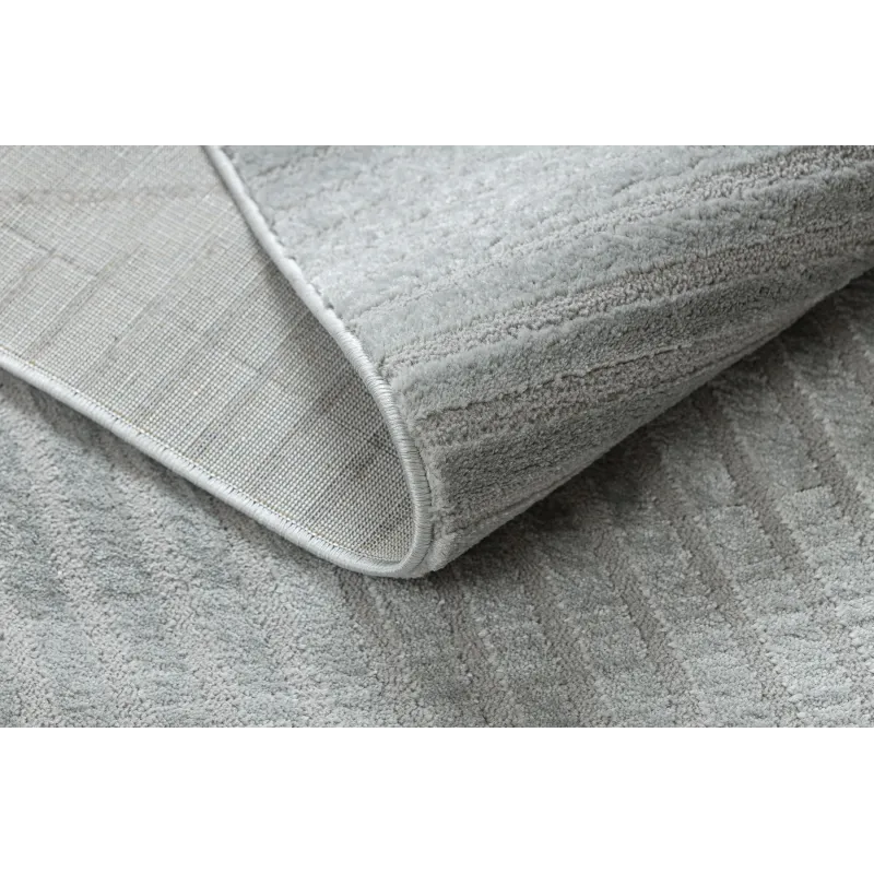 Dywan BALANCE 1503 szary - Geometryczny, strukturalny, glamour 