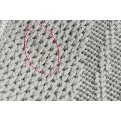 Tappeto in sisal TIMO 5979, resistente e durevole per ambienti esterni