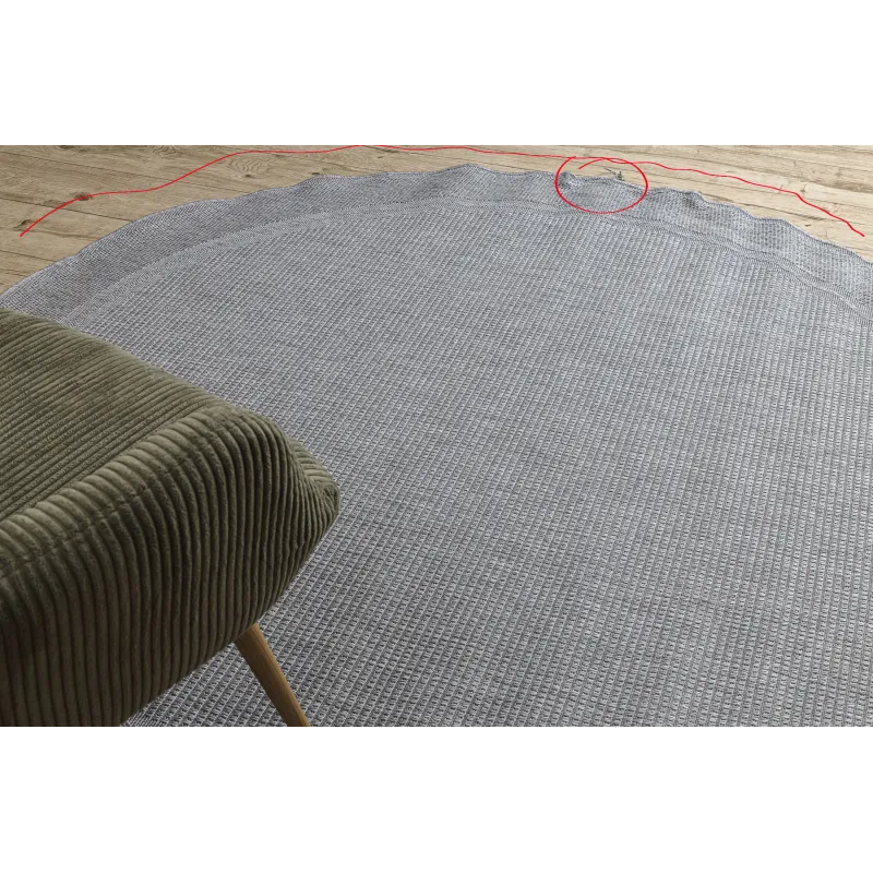 Tappeto TIMO 5979 in sisal naturale, resistente e durevole