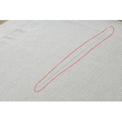 Tappeto TIMO 5979 bianco per esterni - elegante e resistente