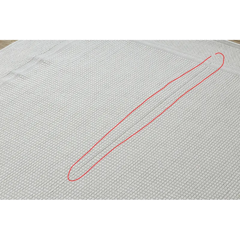 Tappeto TIMO 5979 bianco per esterni - elegante e resistente