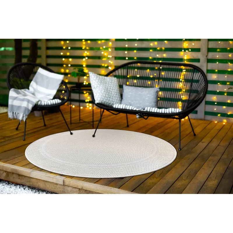 Tappeto TIMO 5979 in sisal, resistente e di design elegante