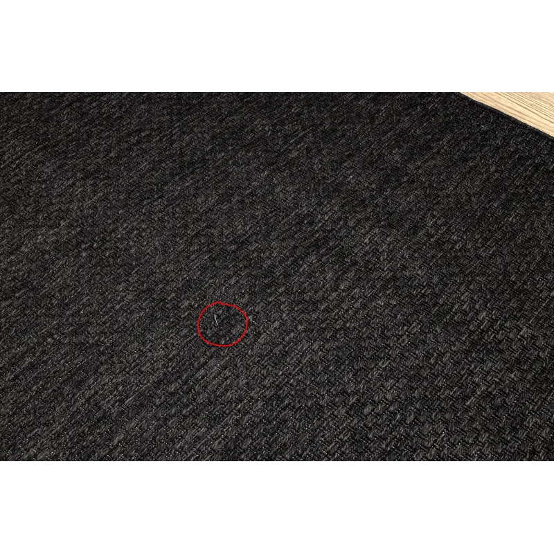 Tappeto TIMO 6272 nero, perfetto per interni moderni