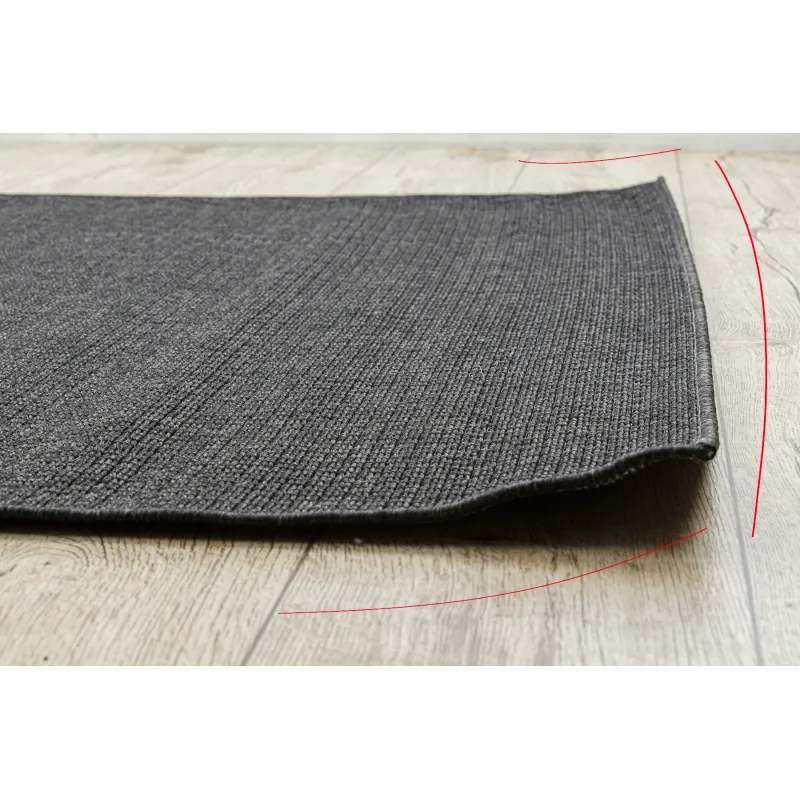 Tappeto TIMO 0000 nero, stile moderno per esterni