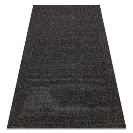 Tappeto TIMO 5000 SIZAL nero - prodotto outdoor in sisal, seconda scelta