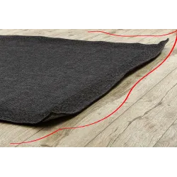 Tappeto nero TIMO 5000 per esterni - stile moderno e resistente