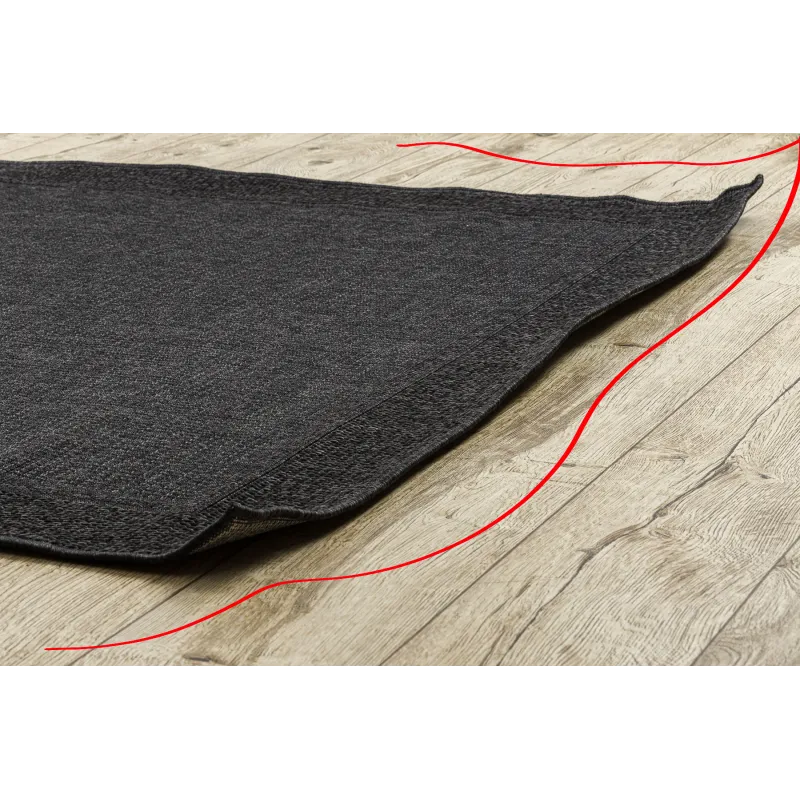 Tappeto nero TIMO 5000 per esterni - stile moderno e resistente