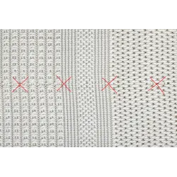 Tappeto TIMO 5979 bianco, perfetto per arredare spazi esterni