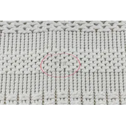 Tappeto TIMO 5979 con texture naturale, ideale per esterni