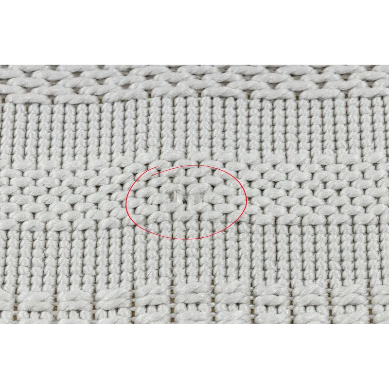 Tappeto TIMO 5979 con texture naturale, ideale per esterni