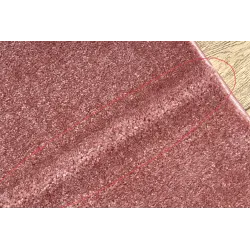 Tappeto rosa unito, accessorio elegante per ogni ambiente