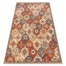 Tappeto LEGEND 468 05 GB990 in lana OSTA - Orientale, esclusivo beige / rosso