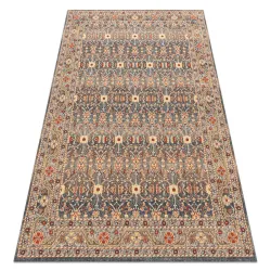 Tappeto LEGEND 468 12 GB500 in lana OSTA - Ornamento, cornice esclusivo beige / grigio