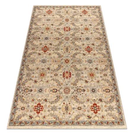 Dywan LEGEND 468 16 GB620 wełniany OSTA - Ornament eskluzywny beż / czerwony
